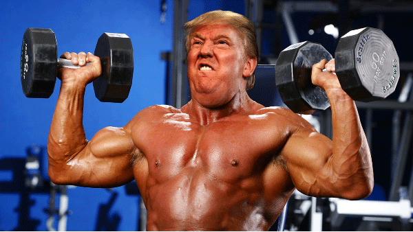 Donald Pump Make America Strong Again