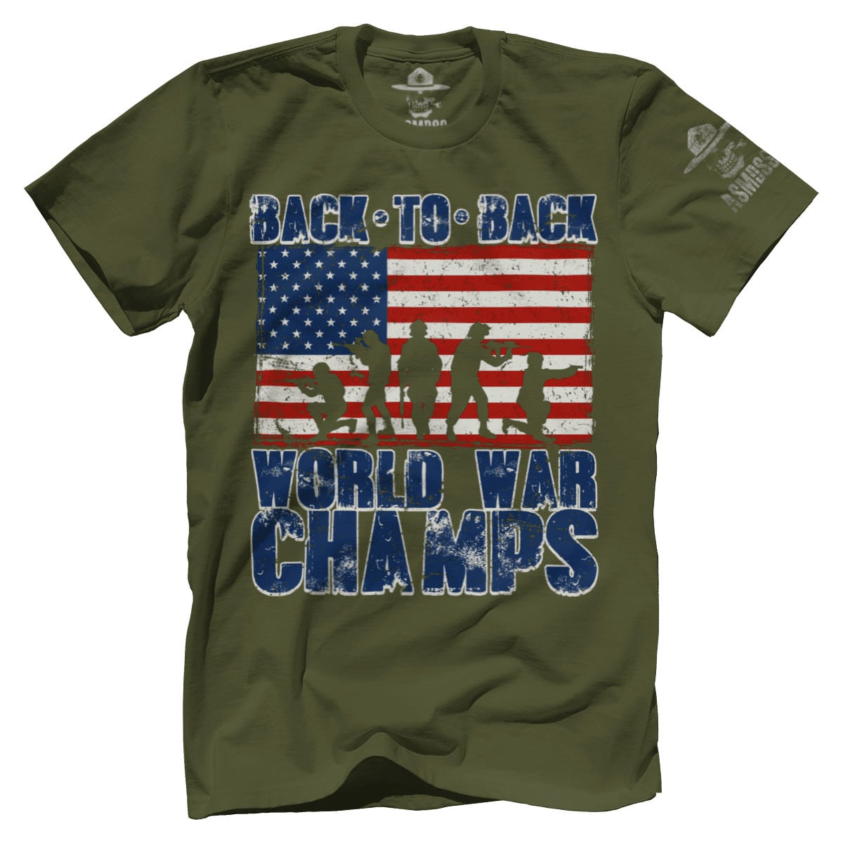 back to back world war champs sweatshirt